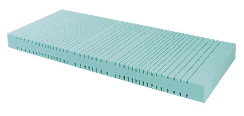 Anti-decubitus mattress / for hospital beds / foam / grooved structure KM06 Antano Group