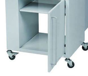 Bedside table with over-bed tray BIC001A BI Healthcare