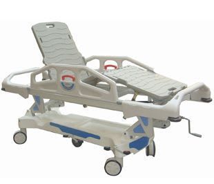 Transfer stretcher trolley / height-adjustable / mechanical / 3-section BIT-MP001M BI Healthcare