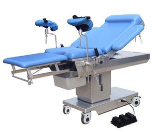 Gynecological examination table / electro-pneumatic / on casters / height-adjustable BIDE003A BI Healthcare