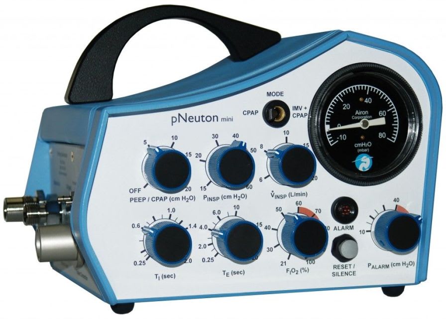 Emergency ventilator / transport / CPAP / with adjustable PEEP pNeuton mini Airon Corporation