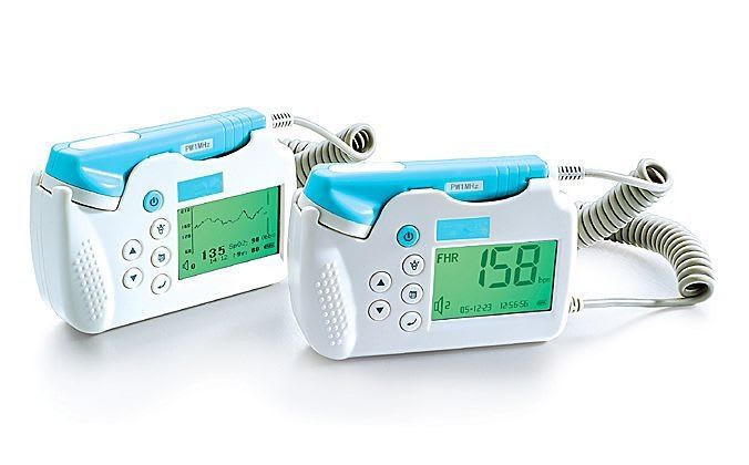 Fetal doppler / pocket / with heart rate monitor / with pulse oximeter AV-500A/B/C AMBISEA
