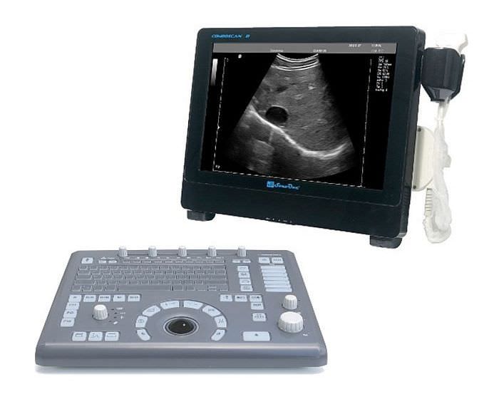 Portable ultrasound system / for multipurpose ultrasound imaging / touchscreen / built-in console COMBOSCAN B AMBISEA