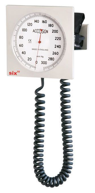 Dial sphygmomanometer / wall-mounted 0 - 300 mmHg | 0642 A C COSSOR & SON