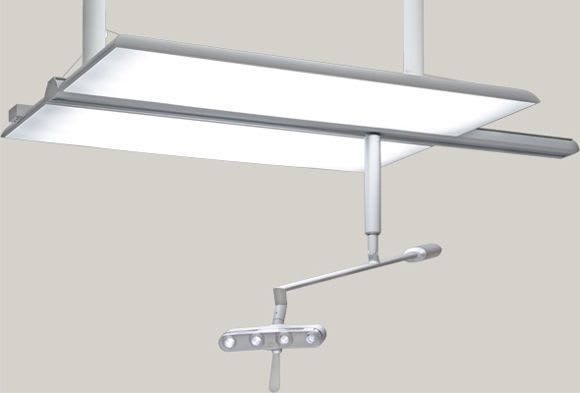 Ceiling-mounted lighting / dentist office / LED / with surgical lamp I See Degré K