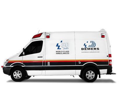 Emergency medical ambulance / type II / van EX Sprinter DEMERS