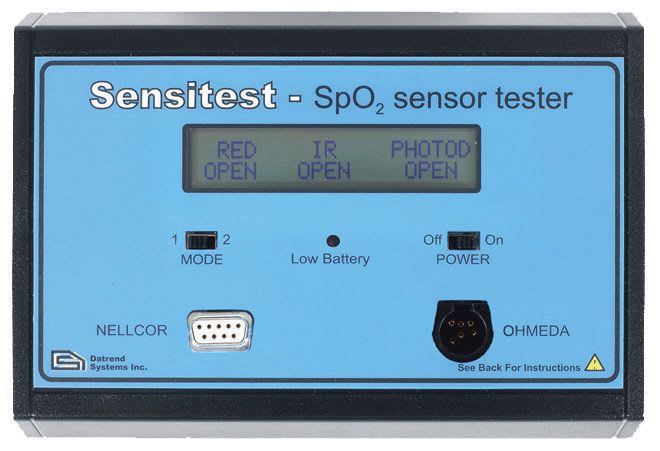 Pulse oximeter tester Sensitest Datrend Systems Inc.