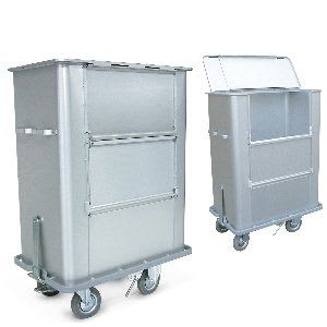 Waste trolley / dirty linen / with large compartment 203CCSN SERIES Conf Industries