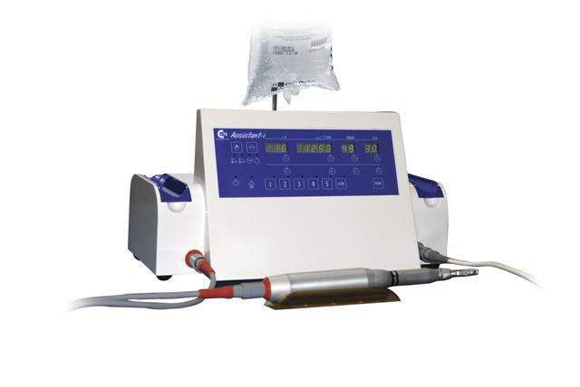 Implantology micromotor control unit / with handpiece / complete set 500 - 40000 rpm | ASSISTANT-I-XT CSN INDUSTRIE