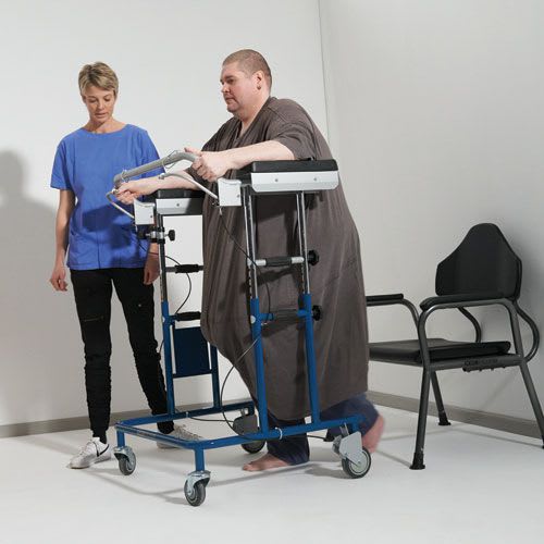 4-caster rollator / height-adjustable / bariatric max. 325 kg COBI XXL-Rehab