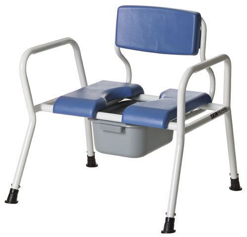 Shower chair / with bucket / bariatric max. 325 kg COBI XXL-Rehab