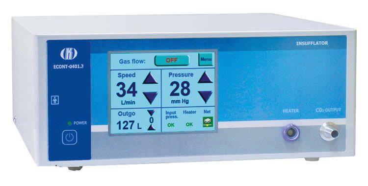 Electronic endoscopy CO2 insufflator / with gas preheating ECONT-0401.3 Contact