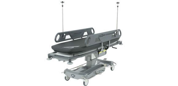 Trauma stretcher trolley / emergency / mechanical / 1-section QA3 Anetic Aid