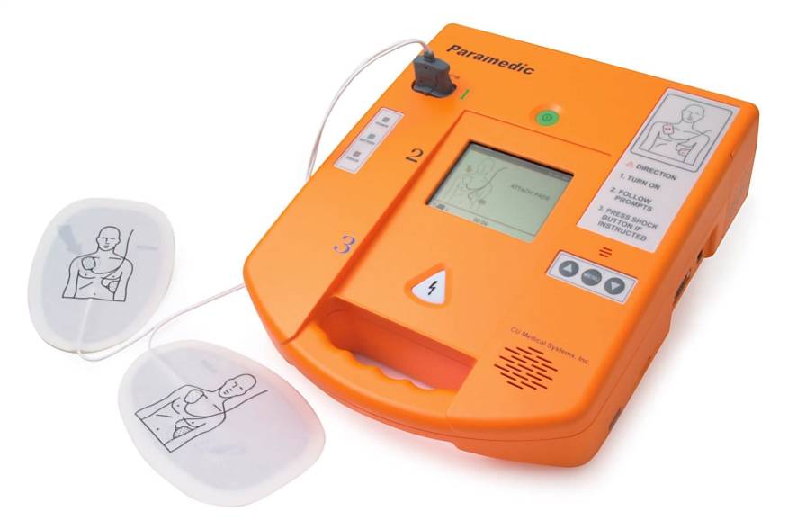 Semi-automatic external defibrillator / with ECG monitor 150 J - PARAMEDIC CU-ER1 CU Medical Systems