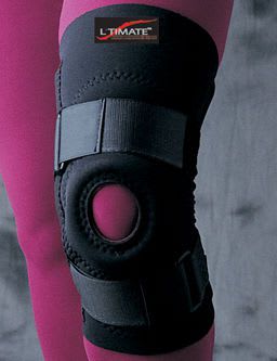Knee orthosis (orthopedic immobilization) / with flexible stays / with patellar buttress / open knee L'TIMATE™ Bird & Cronin