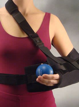 Arm sling with shoulder abduction pillow / human B-Cool® Bird & Cronin