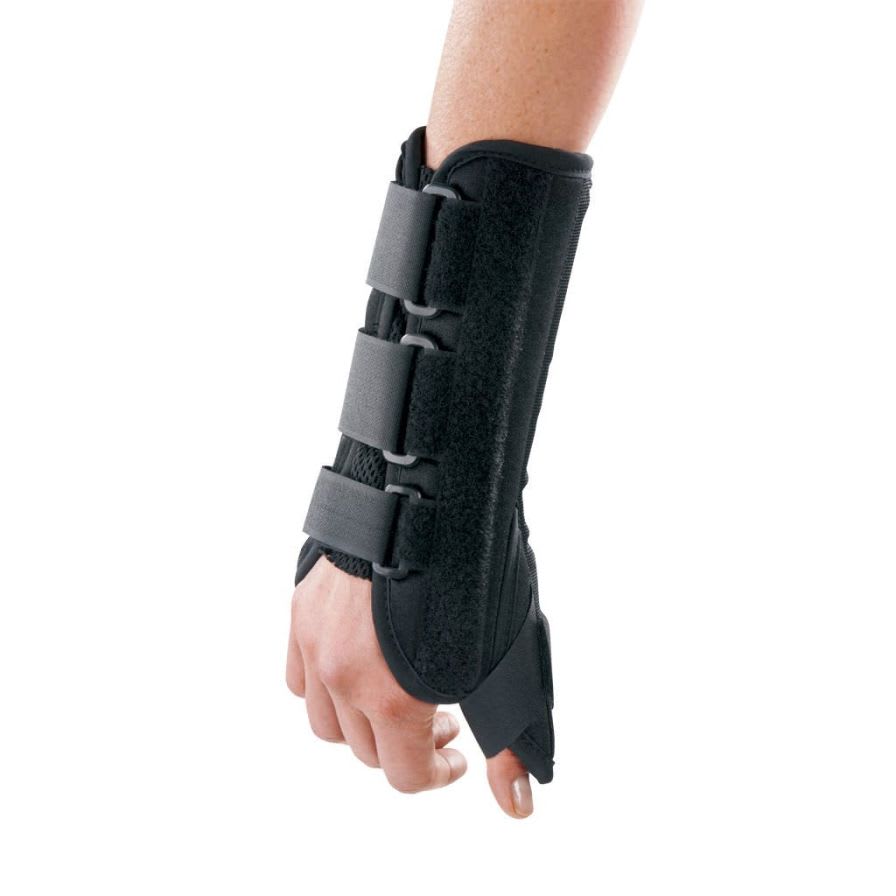 Wrist splint (orthopedic immobilization) / thumb splint / immobilisation 1034X, 1035X Breg
