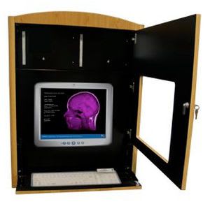 Medical computer workstation / wall-mounted / recessed 2842OD Cygnus