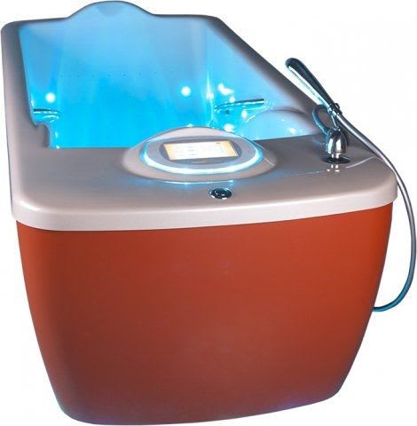 Whole body water massage bathtub / with chromotherapy lamps 300 l | LAGUNA Tornado Chirana Progress