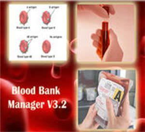 Management software / medical / for blood transfusion center Bloodbank Manager V3.2 Birlamedisoft