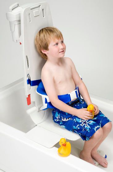 Bathtub seat / lifting / pediatric / 1-person AquaLift™ 8103, 8104 Columbia medica