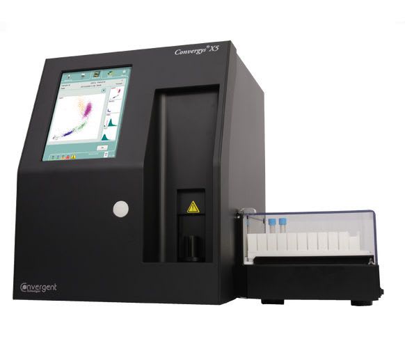 Automatic hematology analyzer / 24-parameter / leukocyte distribution / compact 65 tests/h | Convergys® X5 Convergent Technologies