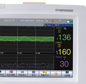 Fetal monitor with touchscreen STAR5000D Comen