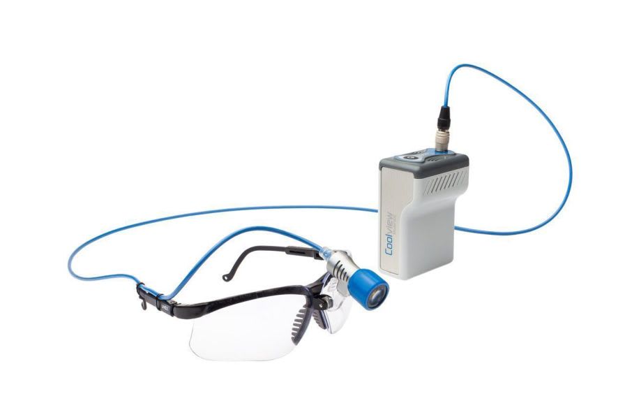 Medical headlight / dental / LED / portable 900 Dyad + Frames Medical Headlamp Coolview
