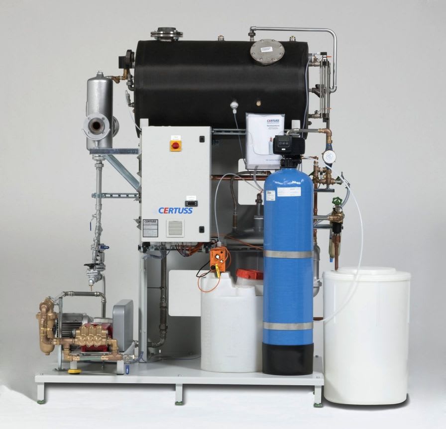 Steam boiler / electrical / for healthcare facilities CERTUSS Wärmetechnik UK