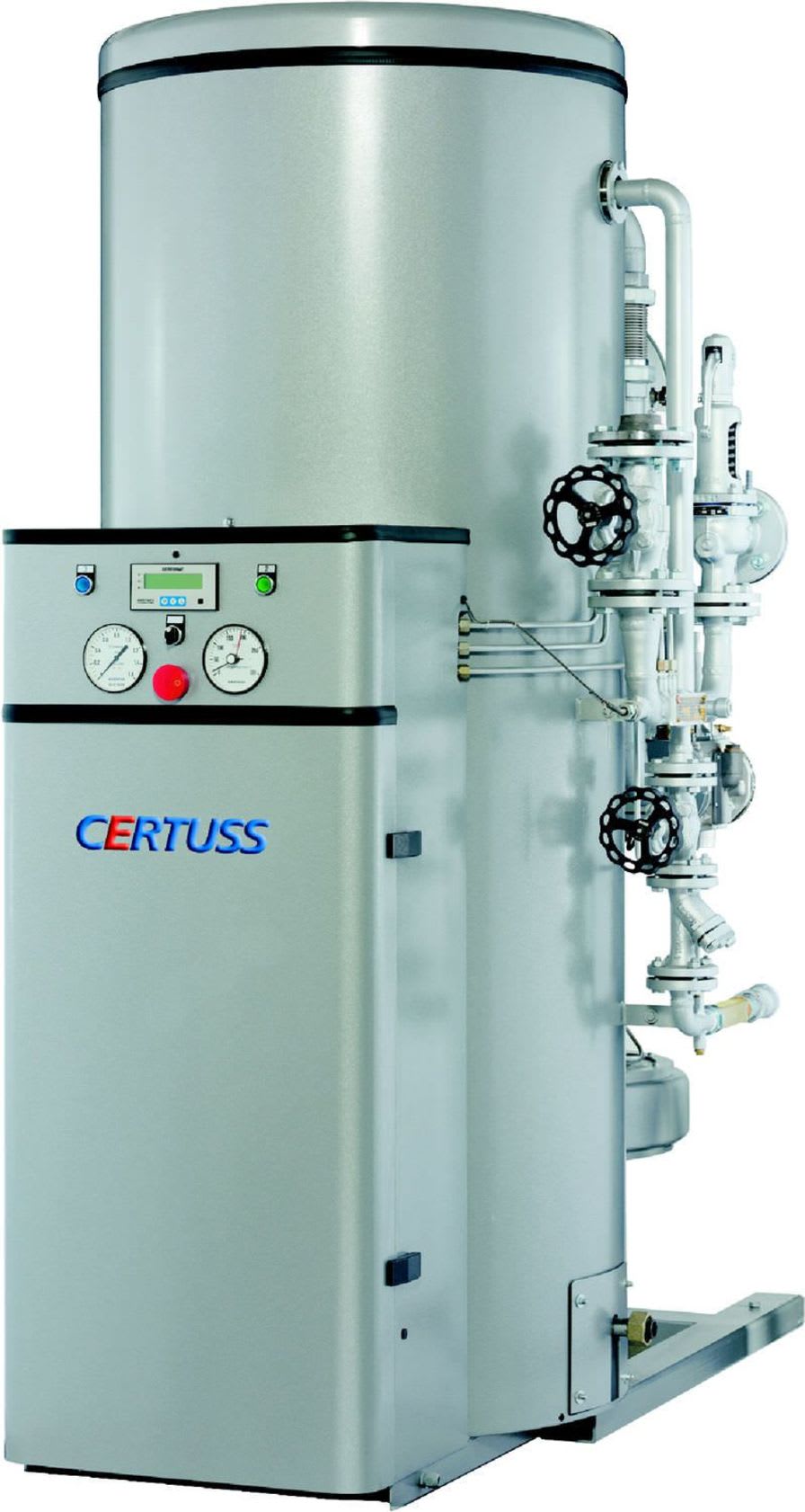 Steam boiler / fuel oil-fired / for healthcare facilities 700 - 2 000 kg/hr | Universal CERTUSS Wärmetechnik UK