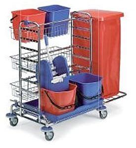 Cleaning trolley / with waste bag holder / with bucket CFS 64 Centro Forniture Sanitarie
