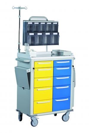 Anesthesia trolley / with shelf unit OMEGA PLUS Centro Forniture Sanitarie