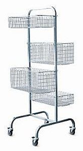 Transport trolley / for sterilization basket / open-structure CFS/PC2 Centro Forniture Sanitarie