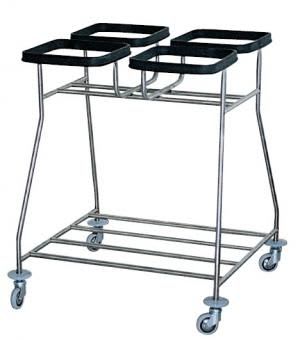 Dirty linen trolley / 4-bag R4 Centro Forniture Sanitarie