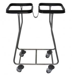 Dirty linen trolley / 2-bag R2 Centro Forniture Sanitarie