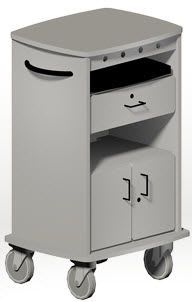 Medical computer cart / with drawer Omni Center Hybrid CompuCaddy
