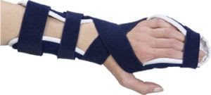 Palmar resting splint (orthopedic immobilization) Chrisofix