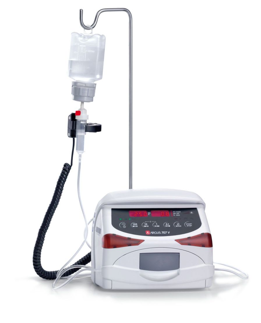 Volumetric infusion pump / 1 channel A707V/A708V Codan Argus