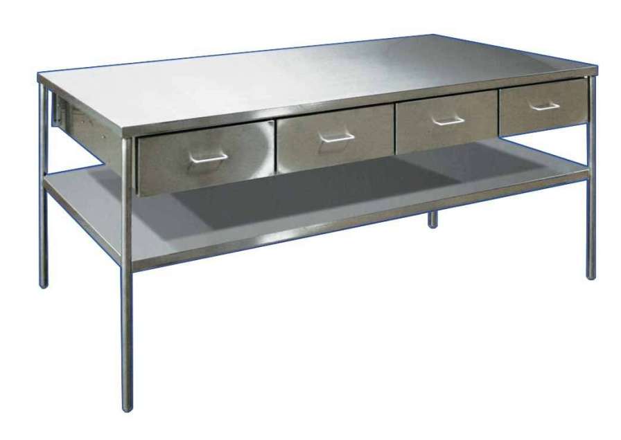 Stainless steel instrument table ITS-5000 BRYTON CORPORATION