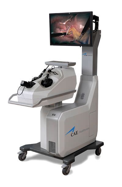 Laparoscopy training simulator LapVR CAE Healthcare