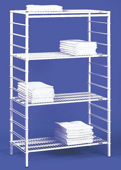 Laundry shelving unit / 4-shelf Caddie