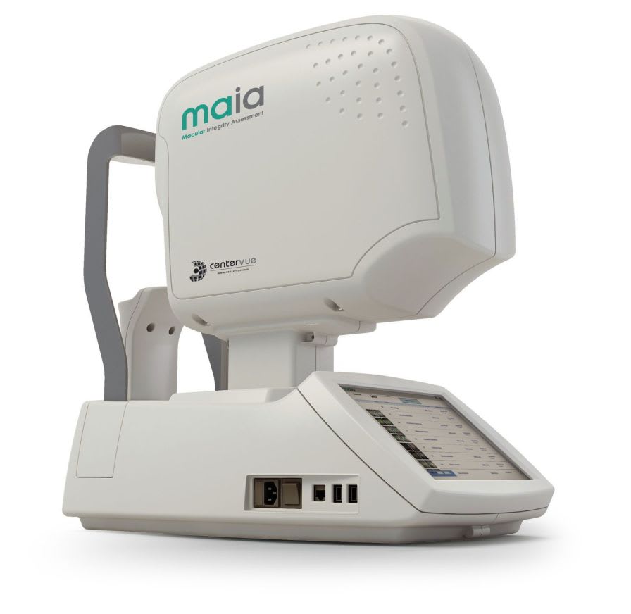 Non-mydriatic retinal camera (ophthalmic examination) / micro perimeter MAIA CenterVue