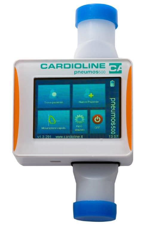 Hand-held spirometer / USB pneumos500 Cardioline