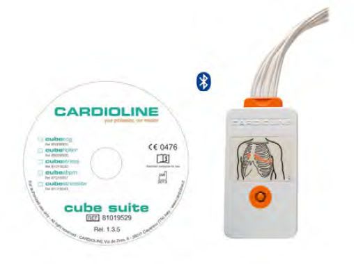 Patient data management software / ECG cubeecg package HD+ Cardioline