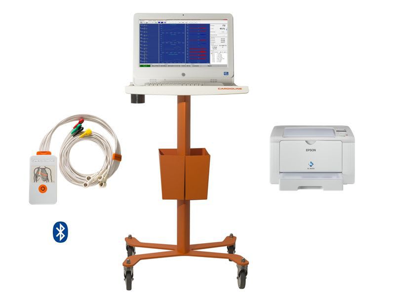 Patient data management system / stress test ECG cubestresslite Cardioline