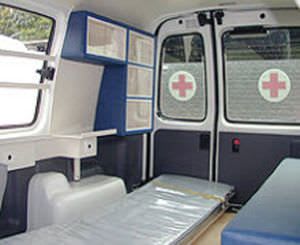 Transport medical ambulance / light van Volkswagen Caddy C. Miesen