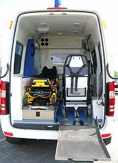 Transport medical ambulance / van Mercedes Benz Sprinter C. Miesen