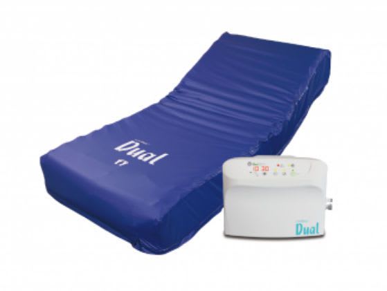Hospital bed mattress / anti-decubitus / dynamic air / tube 200 kg | Dual Carilex