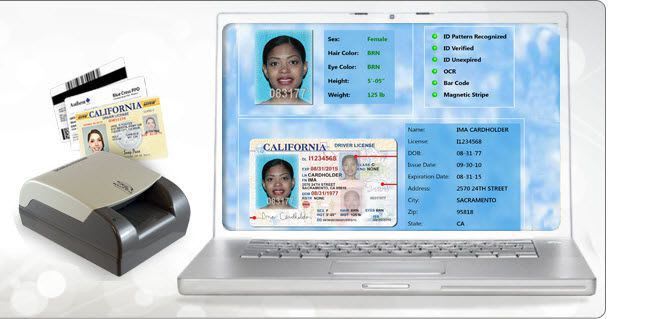 Health insurance card scanner ScanShell® 900DX Card Scanning Solutions