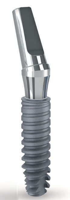 Cylindrical conical dental implant / titanium / internal tri-lobe Axiom® 2.8 ANTHOGYR